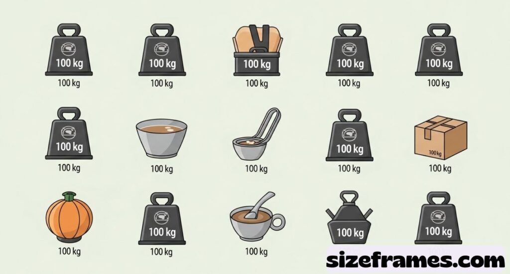 How Much Is 100 Kg