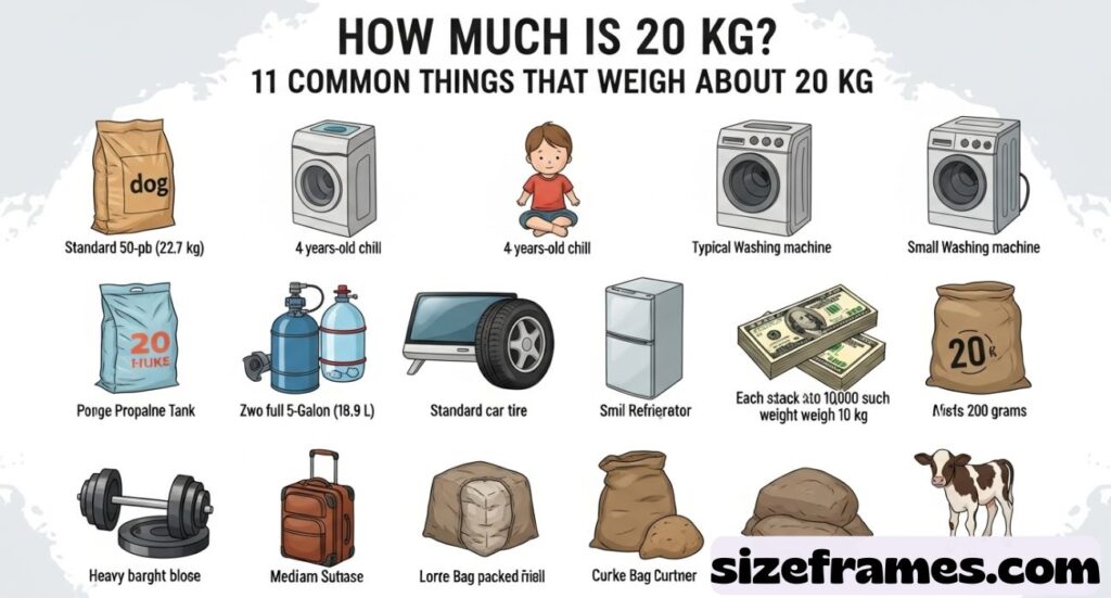 How Much Is 20 Kg