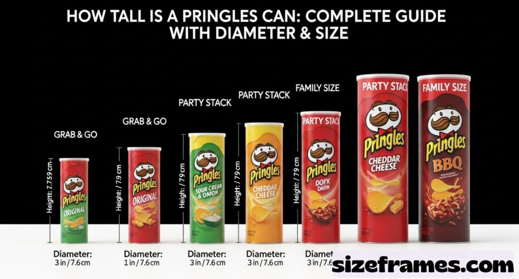 How Tall Is a Pringles Can