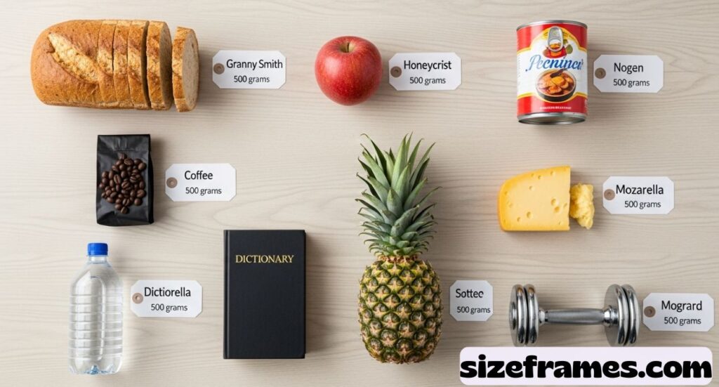 Things That Weigh About 500 Grams
