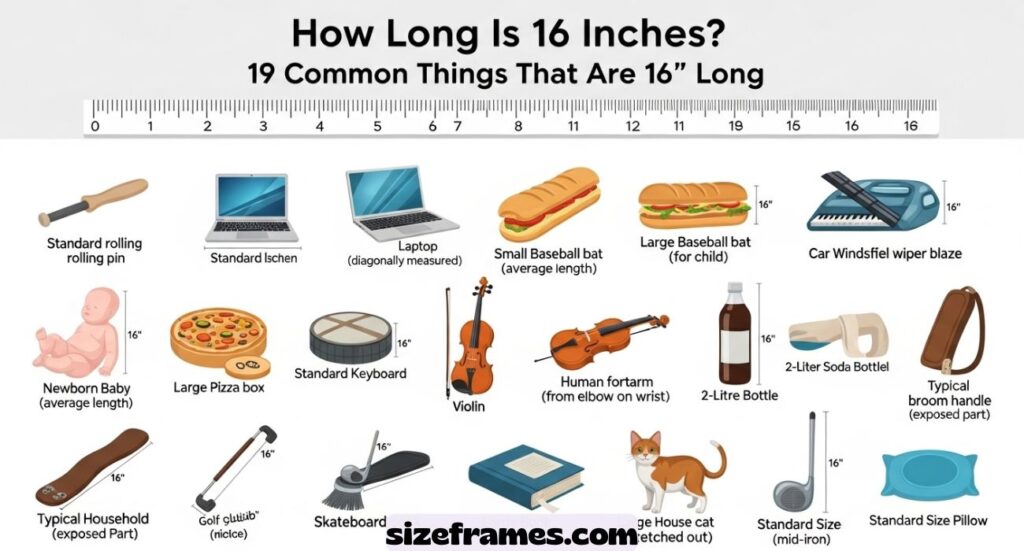 How Long Is 16 Inches