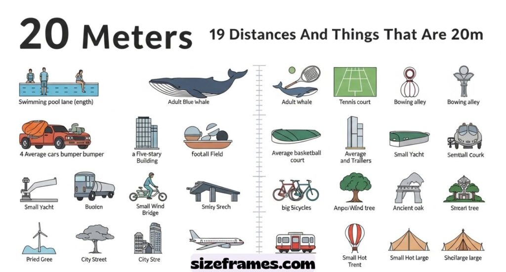 How Long is 20 Meters