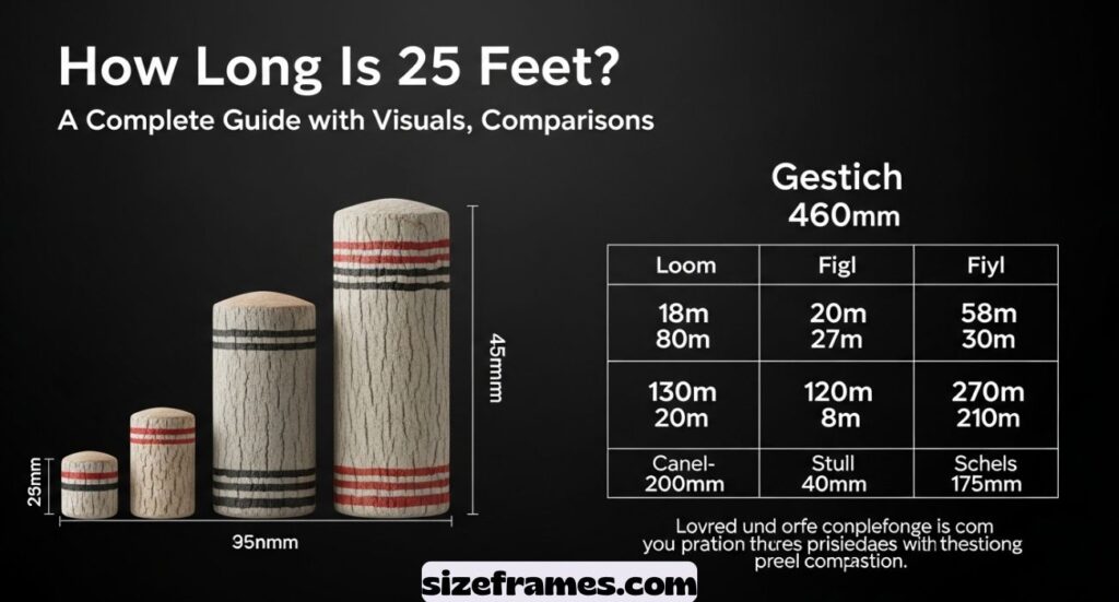 How Long Is 25 Feet