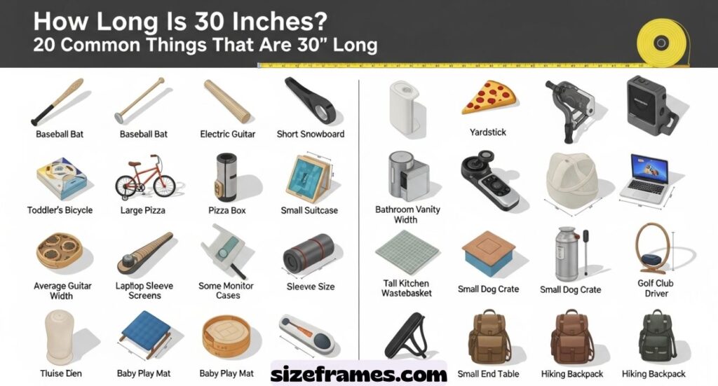 How Long Is 30 Inches