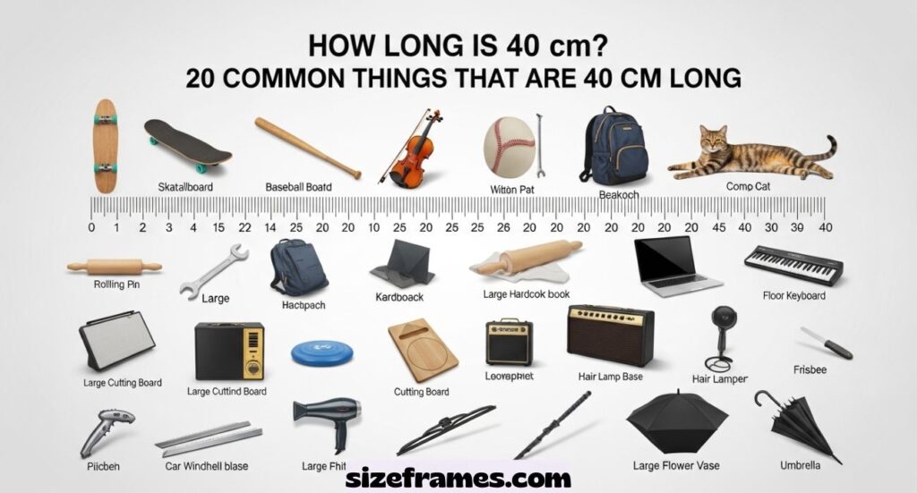 How Long Is 40 Cm