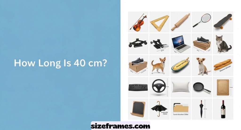 How Long Is 40 Cm