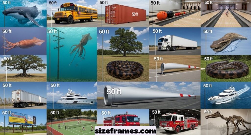 Things That Are 50 Feet Long