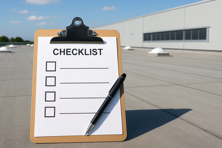 Comprehensive Commercial Roof Inspection Checklist