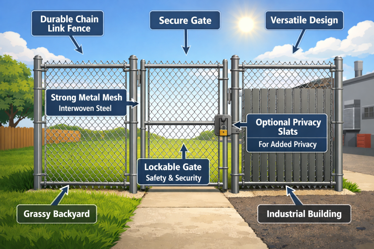 The Practical Benefits of Chain Link Fencing for Modern Properties